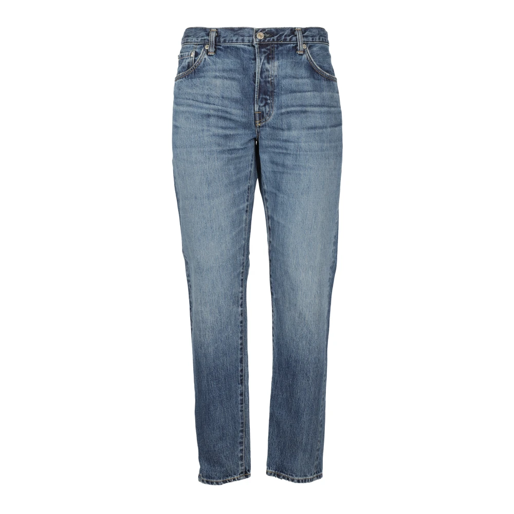 Edwin Stijlvolle Denim Broek Blue Heren