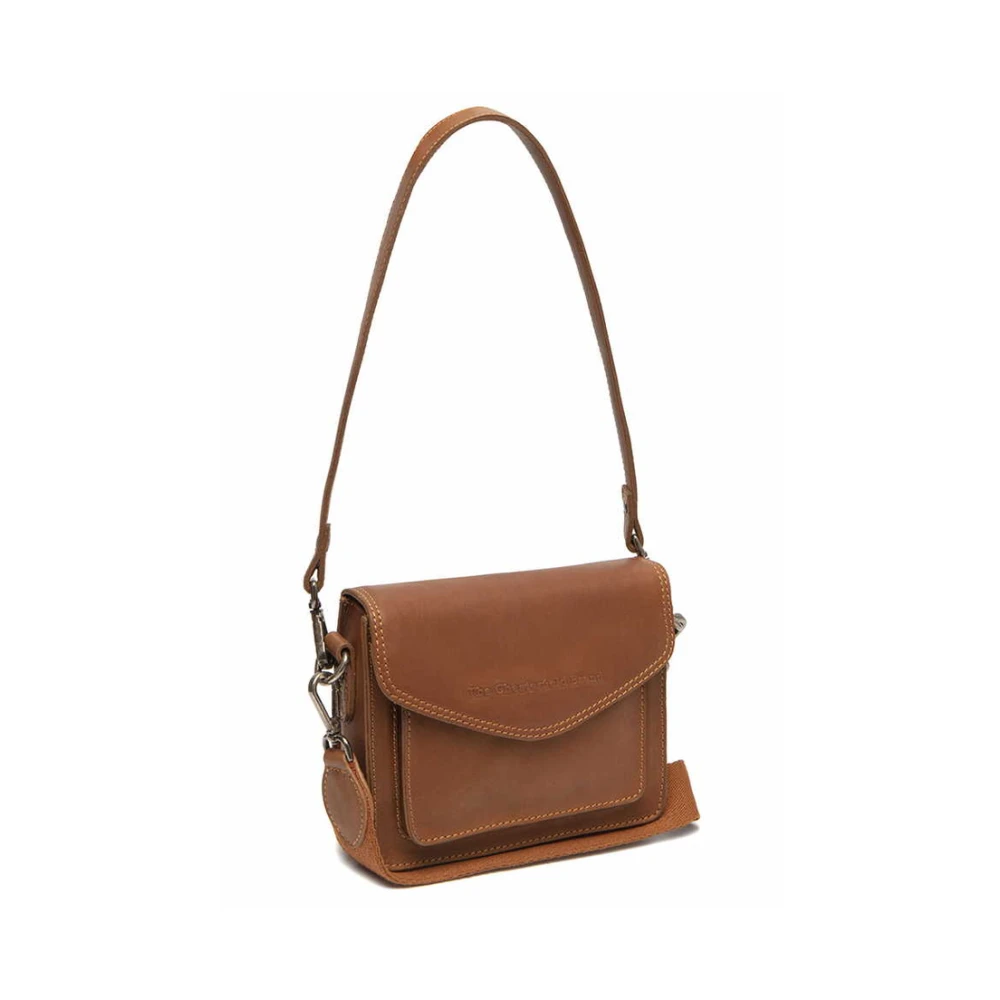 The Chesterfield Brand Schoudertas Schouder Leder Brown Dames