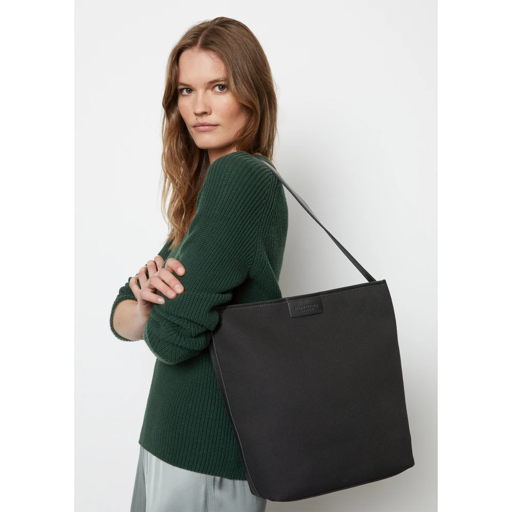 Marc O'Polo Hobo tas medium Beige Dames