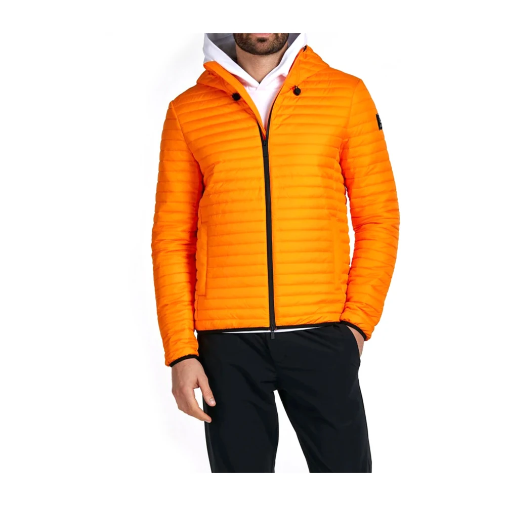 Suns Oranje Nylon Jas Orange Heren