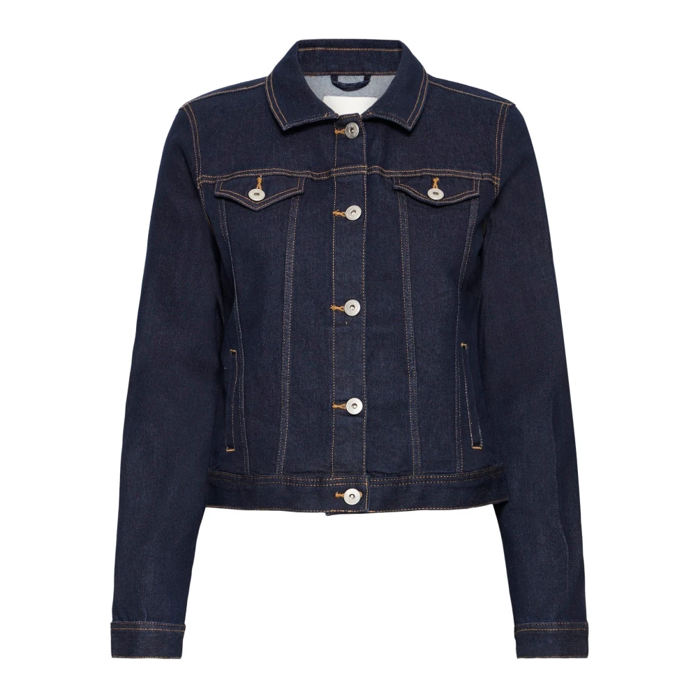 Ichi Donna Blu Giacca Di Jeans Da Billy - Immagine 2