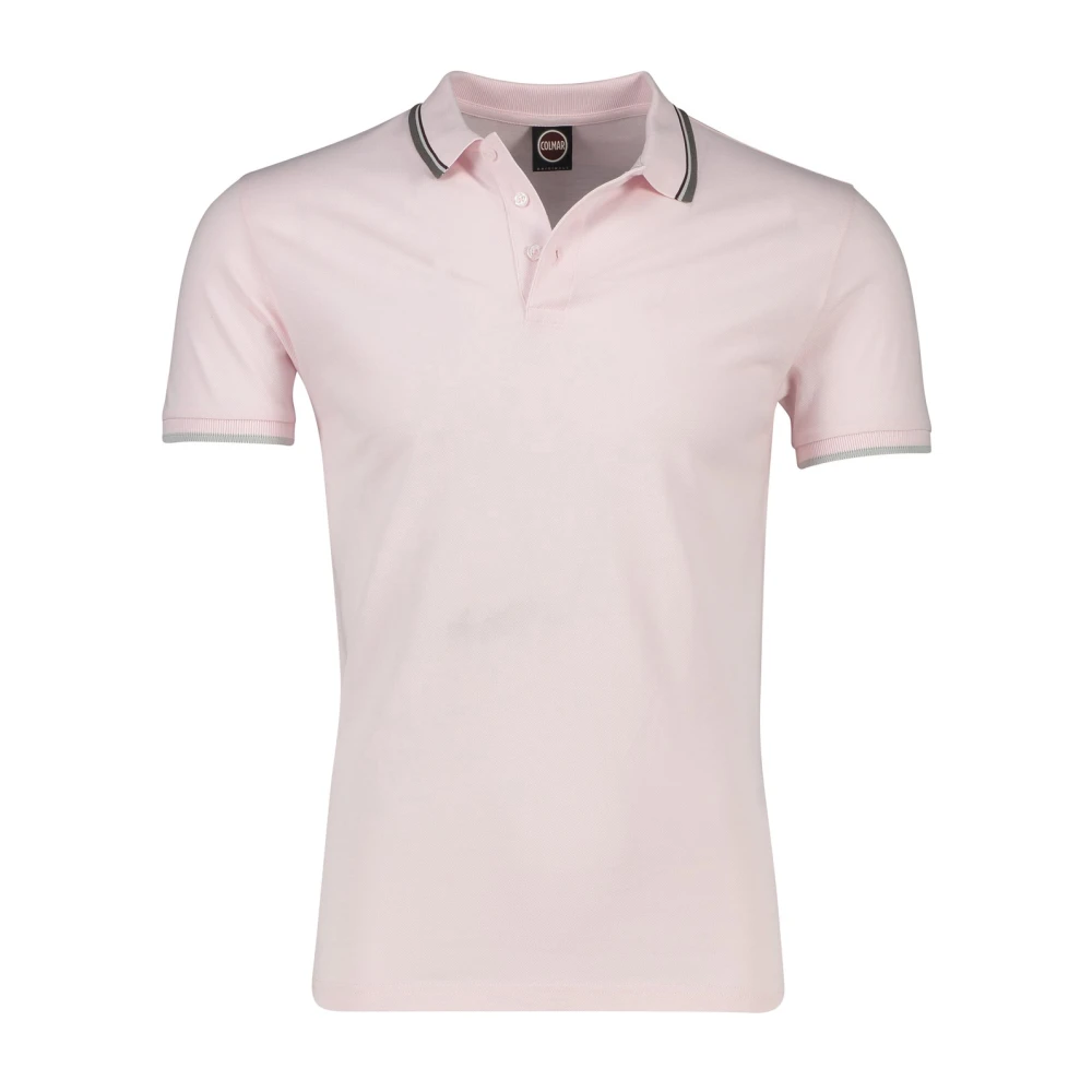 Colmar Roze poloshirt korte mouw Pink Heren