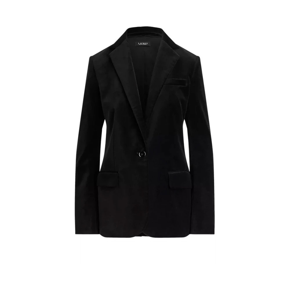 Ralph Lauren Kvinno Svart Jackor Dam, Xs, Sako