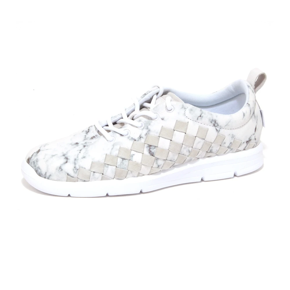 Vans Marble Print Sneakers Heren Schoenen Wit