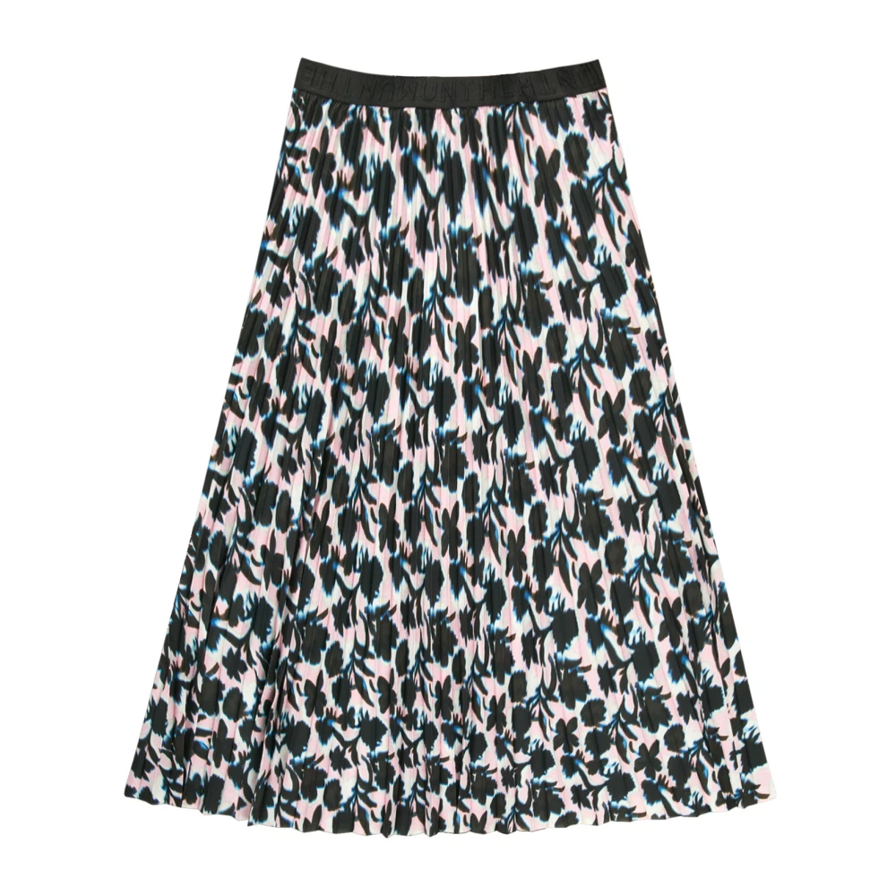 Munthe Geplooide rok met elastische tailleband en mooi print Multicolor Dames