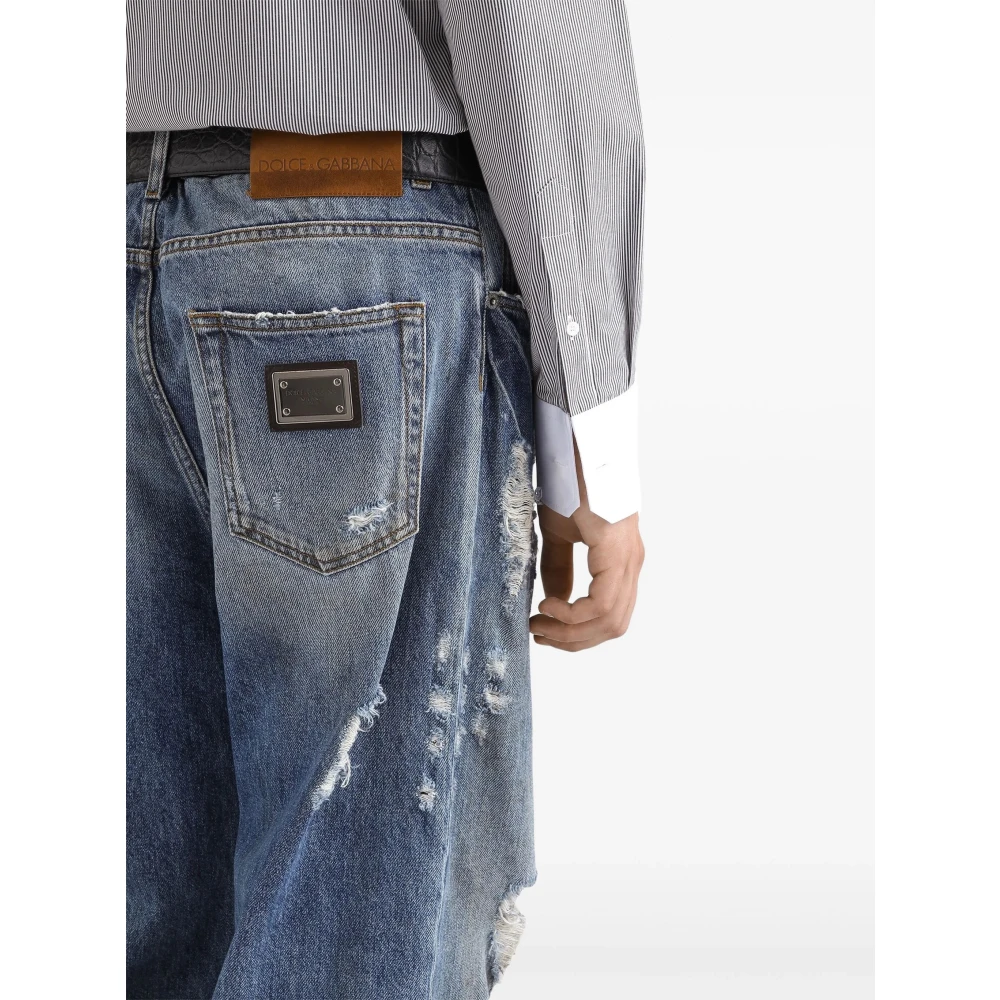 Dolce & Gabbana Stijlvolle Denim Jeans Blue Heren