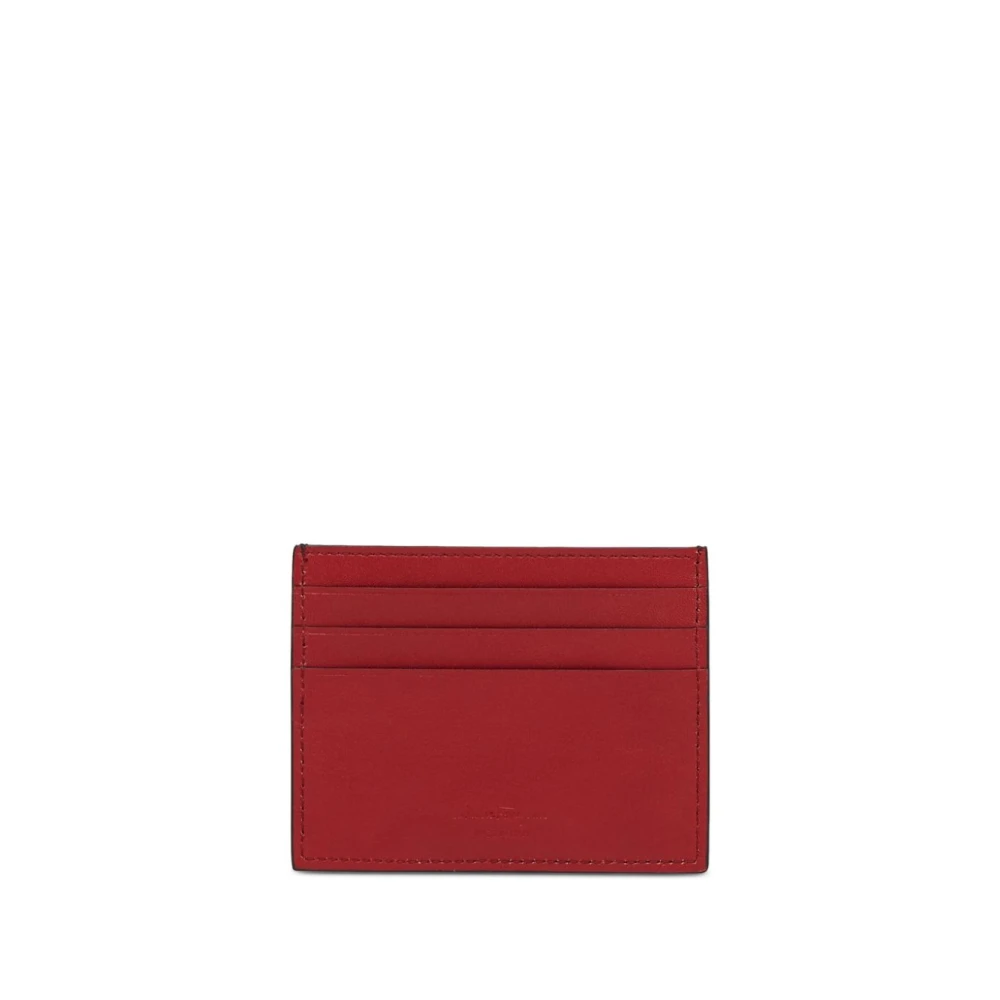 Salvatore Ferragamo Zwarte Portemonnees voor Mannen en Vrouwen Black Heren