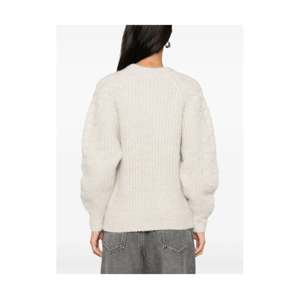 IRO Beige Kabeltrui Sweater Beige Dames