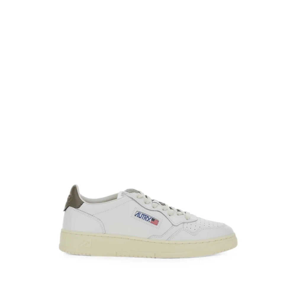 Autry White Sneakers, Male, 9 Uk, Medalist Low