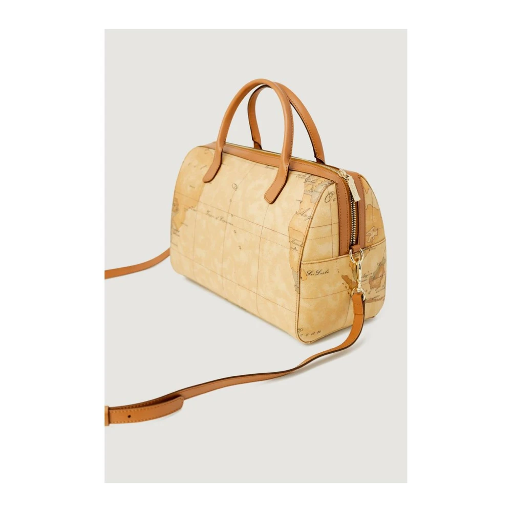 Alviero Martini 1a Classe Stijlvolle Leren Handtas Collectie Beige Dames