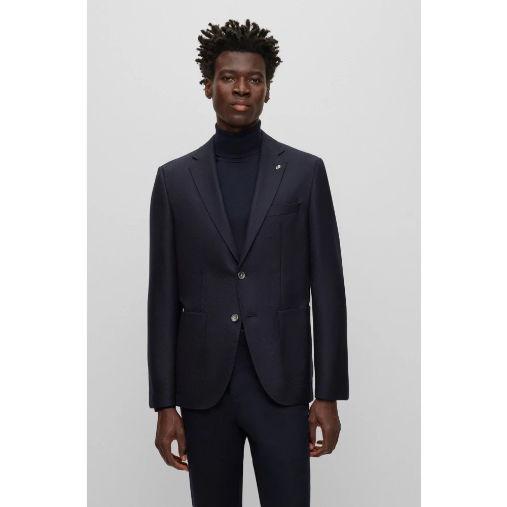 Hugo Boss Blazers Blue Heren