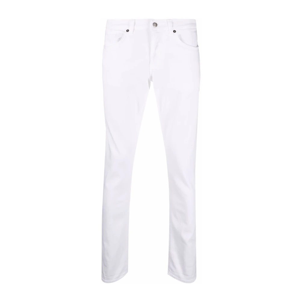 Dondup Smalle Jeans White Heren