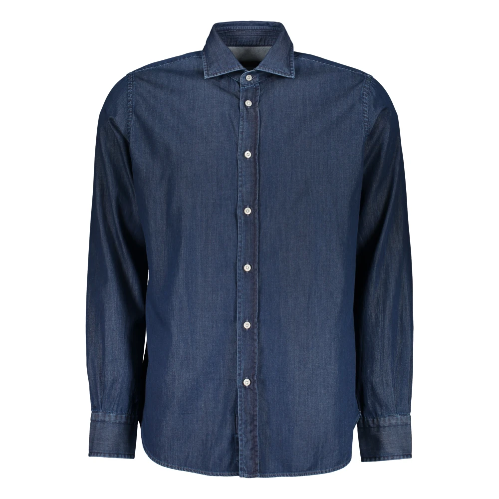 Shirts > Denim Shirts - - Moorer - Modalova