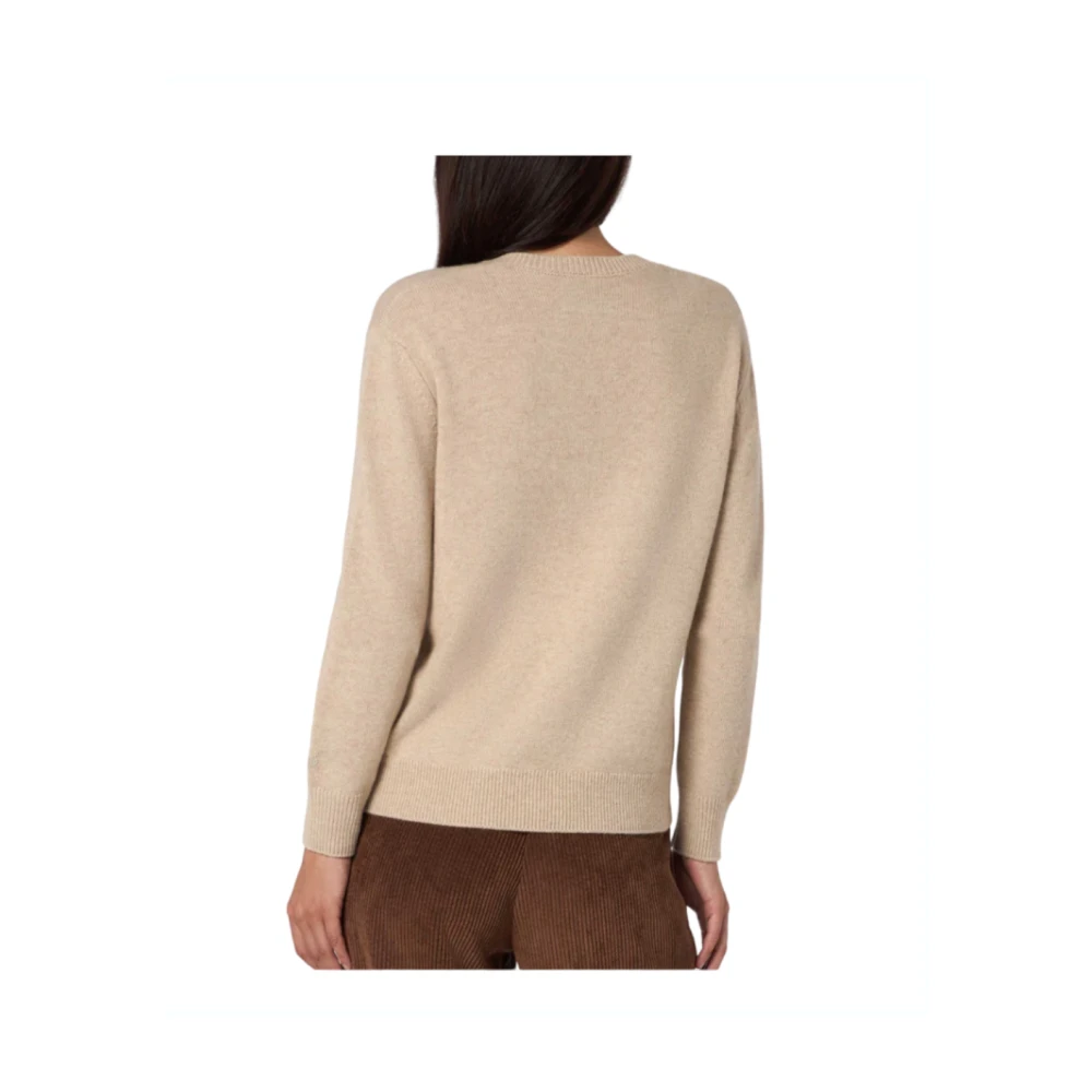 MC2 Saint Barth Beige Sweater New Queen Collection Beige Dames