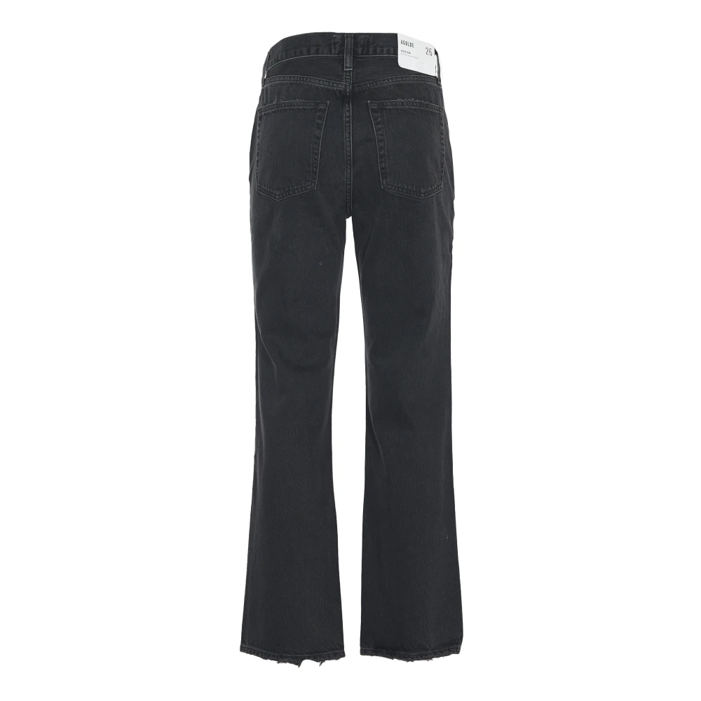 Agolde Valen Jeans Black Dames