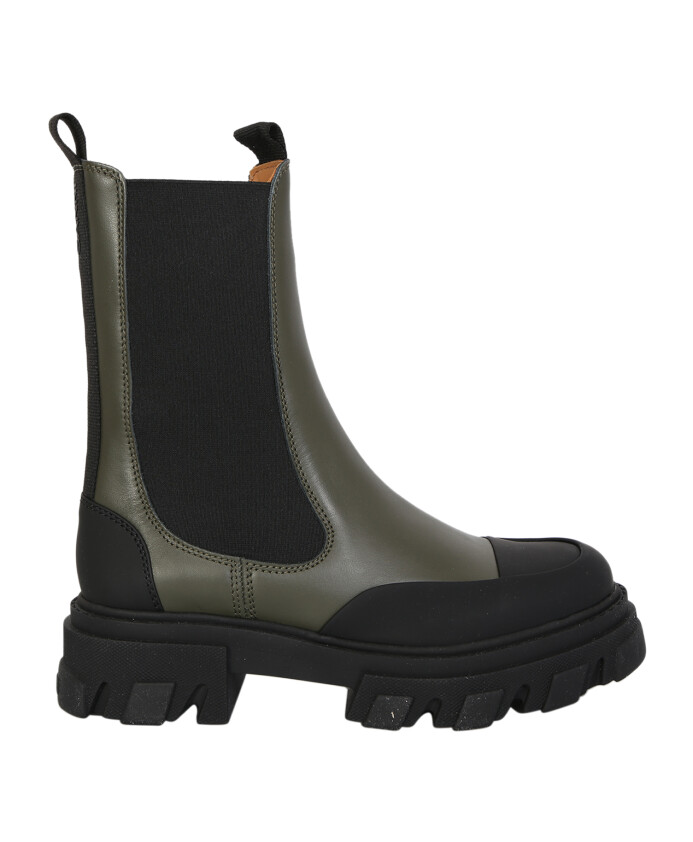green-ankle-boots-modern-design