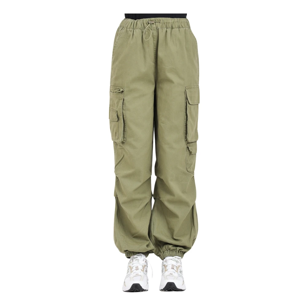 Only Cargo Pull-Up Broek Green Dames