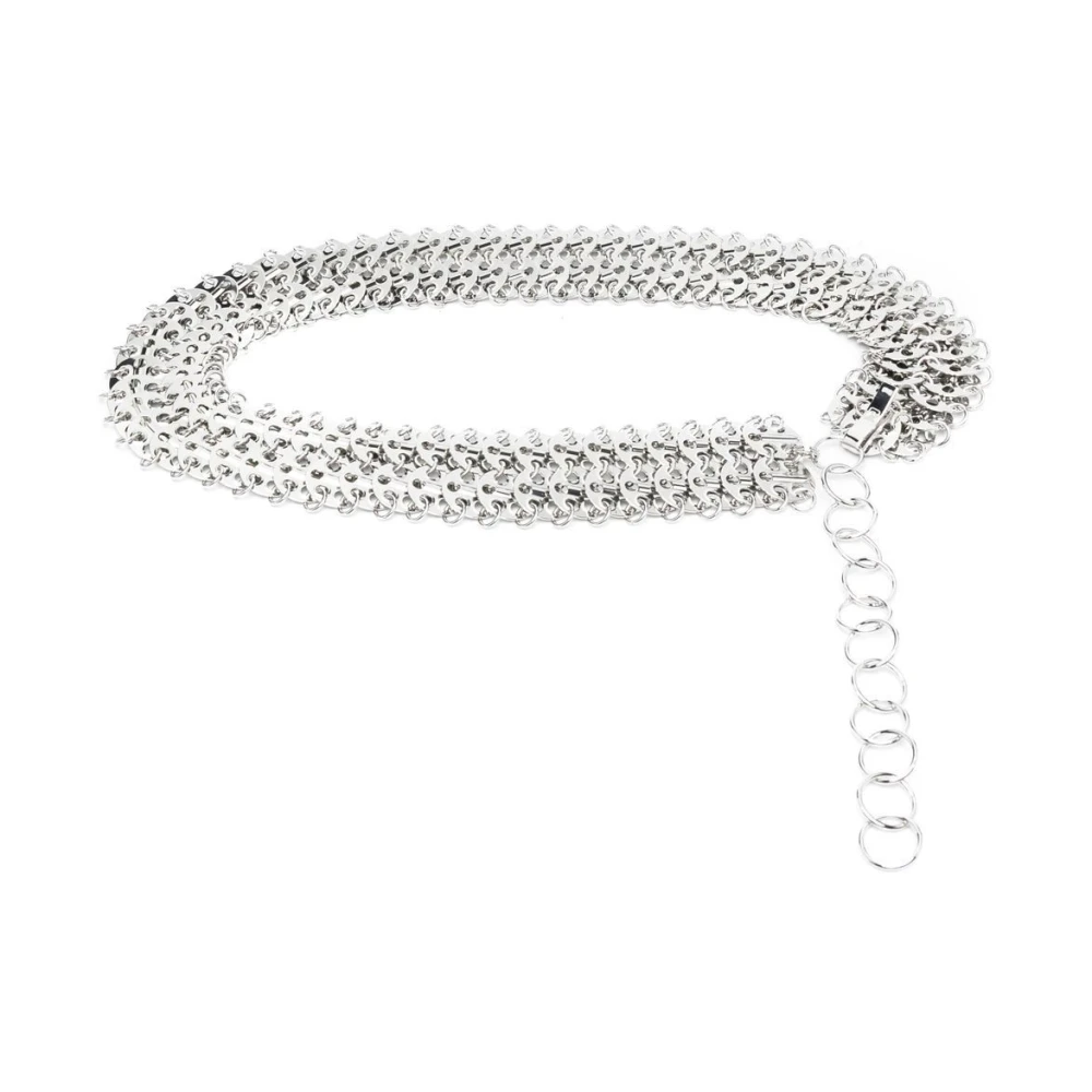 Rabanne Women's Gray Jewel Belt - Belts - One Size - Accessories