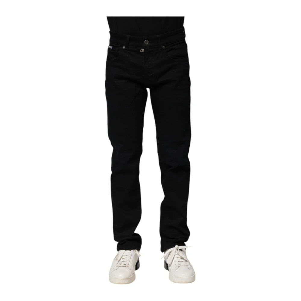 Dolce & Gabbana Women's Black Slim Fit Jeans,, Skinny Denim Jeans Small
