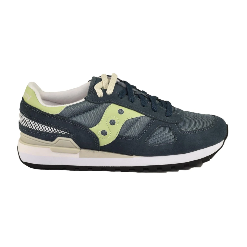 Saucony Stijlvolle Sneakers met Rubberen Zool Heren Schoenen Blauw