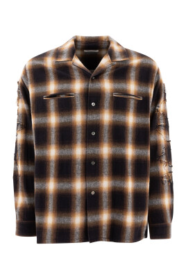 check-shirt-brown-casual-style