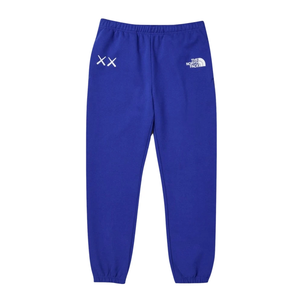 Kaws Blauwe Jogger Broek Limited Edition Blue Heren