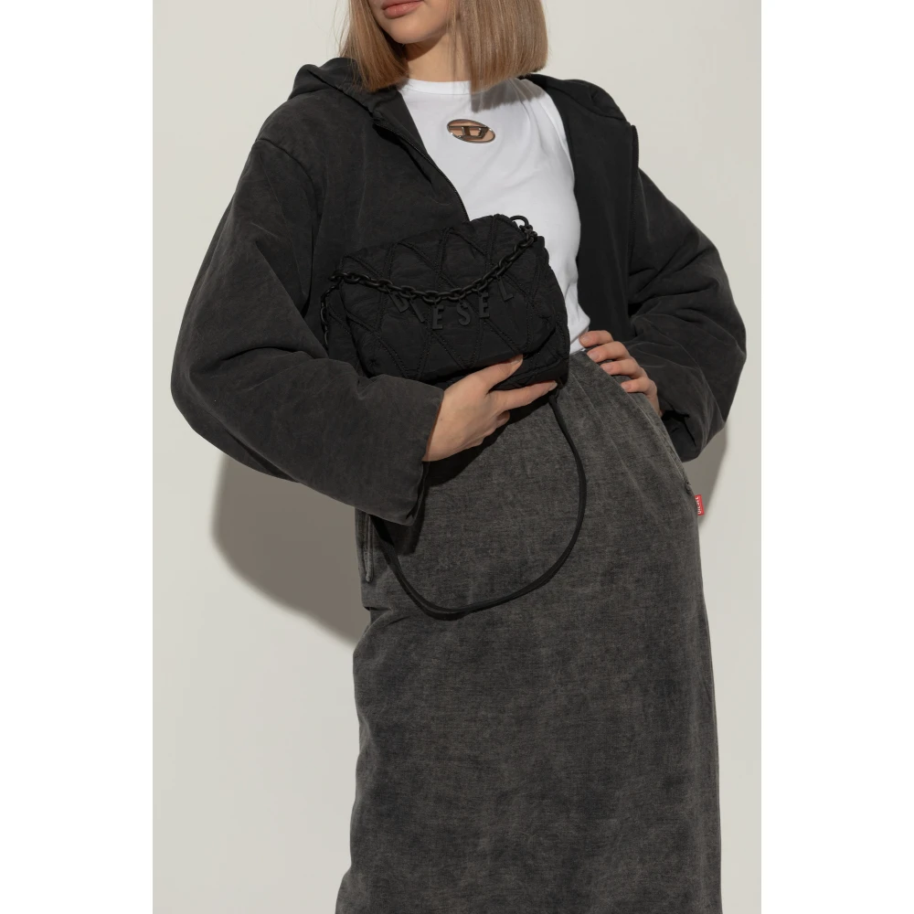 Diesel Schoudertas Harm-D Schouder Black Dames