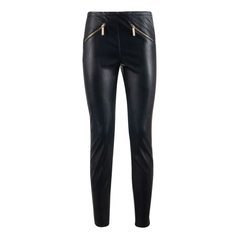 Armani Exchange Svarta Leggings för kvinnor Black, Dam