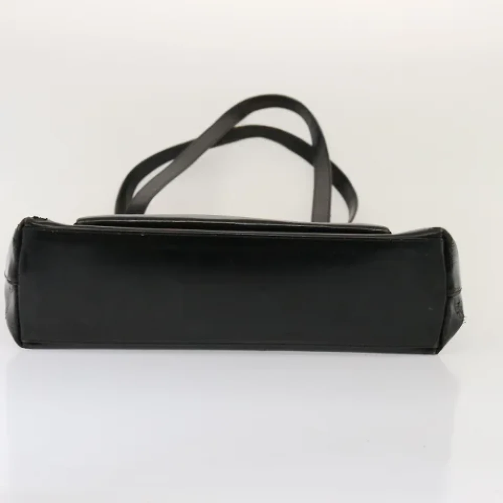 Gucci Vintage Pre-owned Leather totes Black Dames