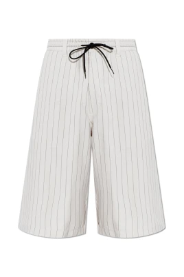 Pinstripe Shorts