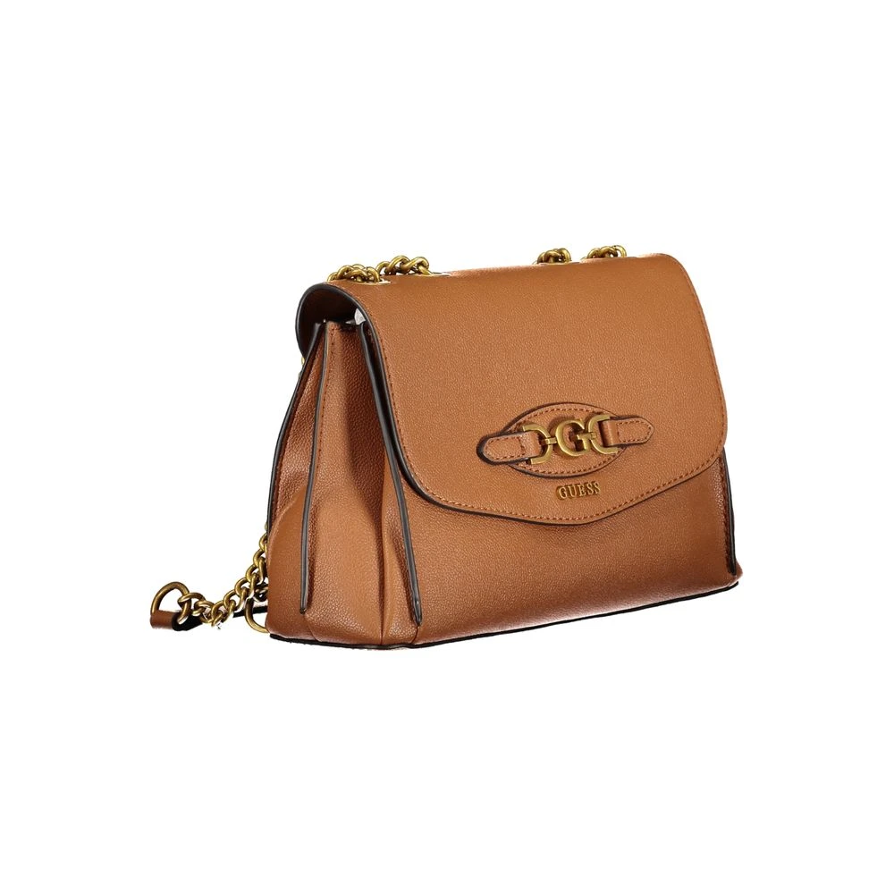 Guess Bruine Polyethyleen Handtas Brown Dames