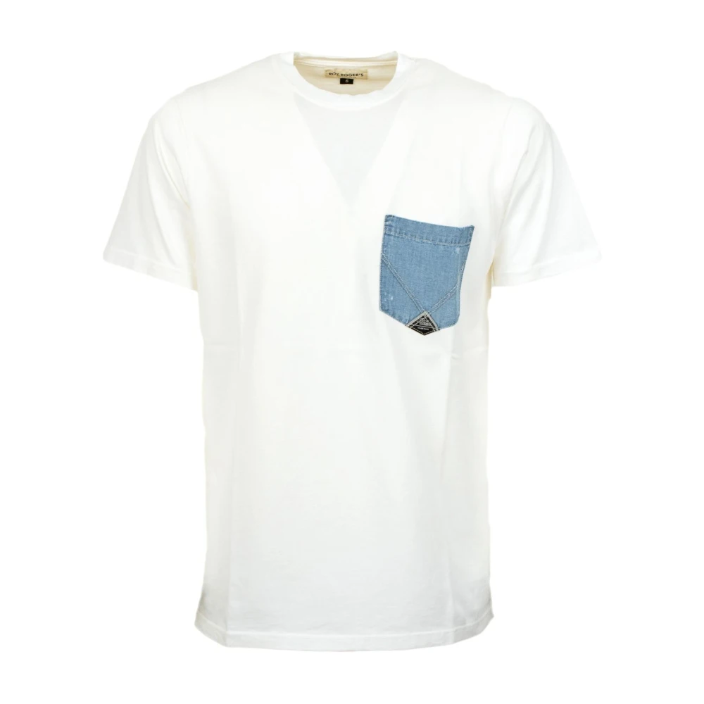 Roy Roger's Klassiek T-shirt White Heren