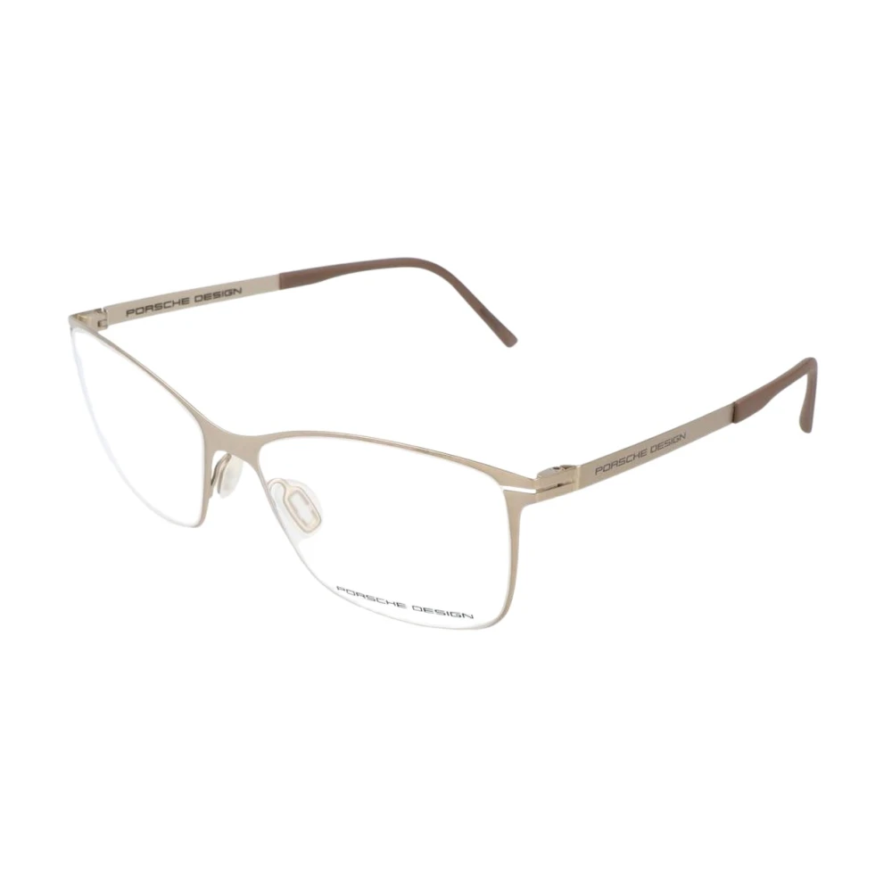 Porsche Design Women's Yellow Metal Glasses Frames