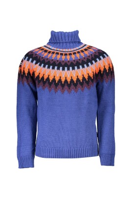 pull-homme-en-acrylique-bleu