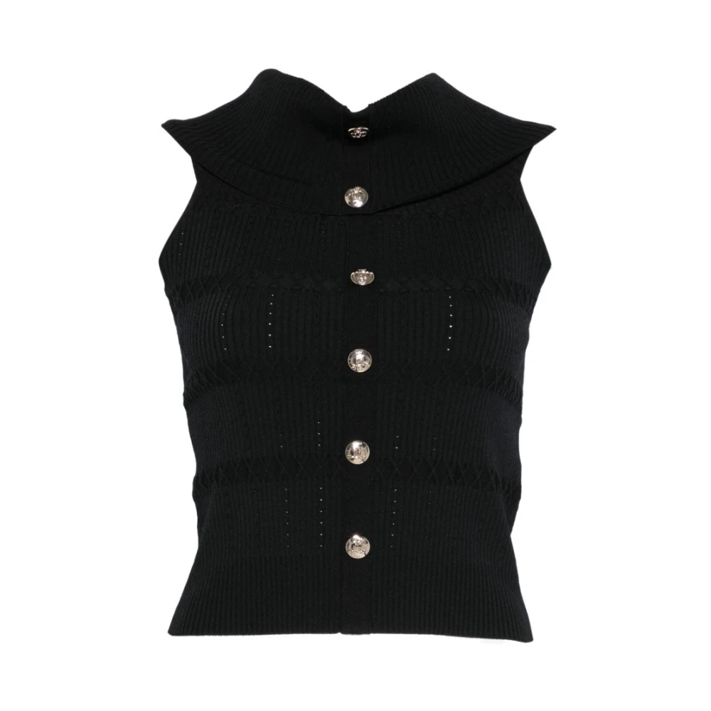 Liu Jo Donna Nero Top, M, New,