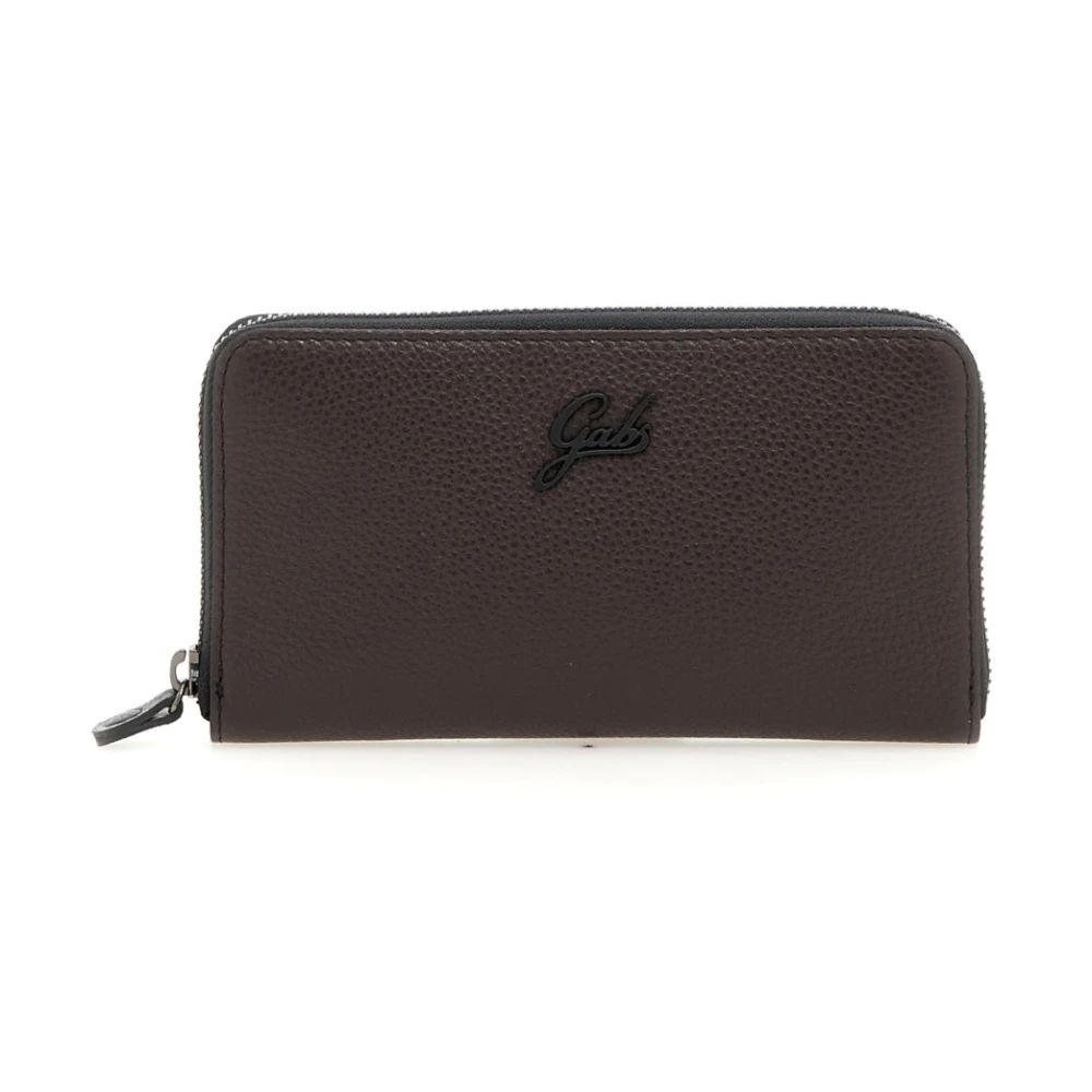 Gabs Wallets & Cardholders, Female, One Size, Zip Around Marrone Wallet Black