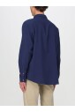 chemise-en-coton-bleu