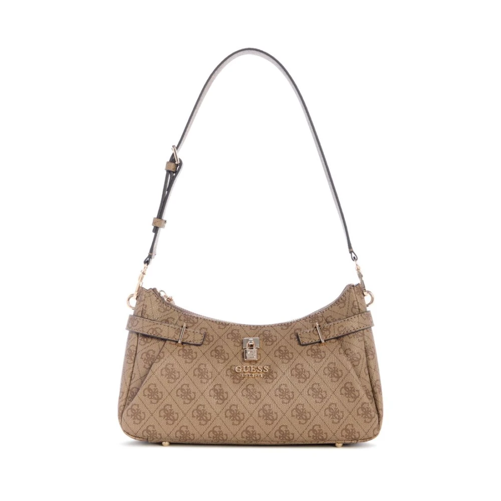 Guess Women's Brown Shoulder Bags, One Size, Handbag