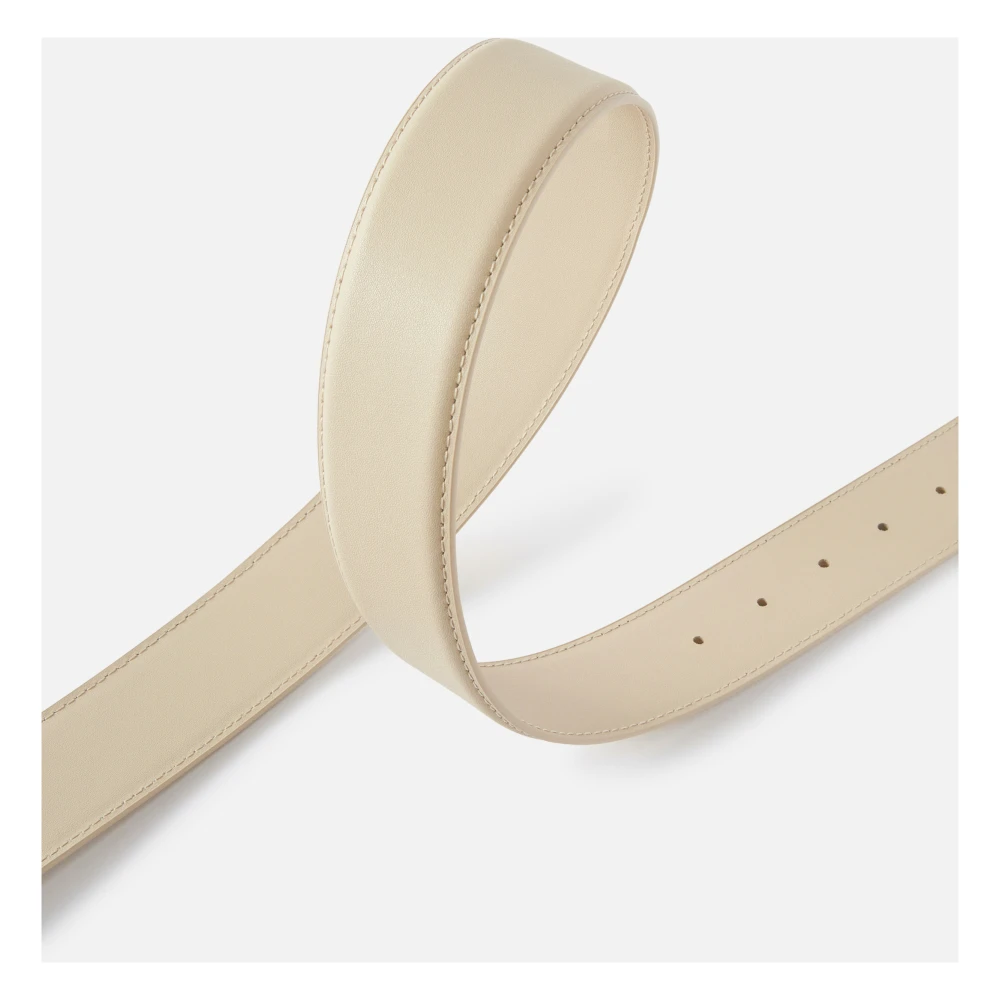 pinko Love Birds Diamond Cut Riem Beige Dames