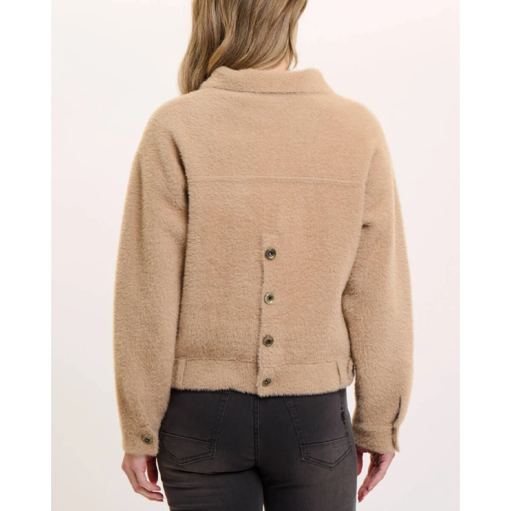 Rino&Pelle Bubbly Boxy Jas Beige Dames