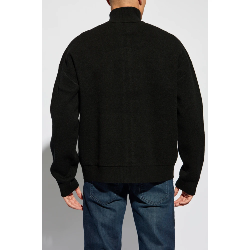 Diesel Cardigan K-Ralus Black Heren