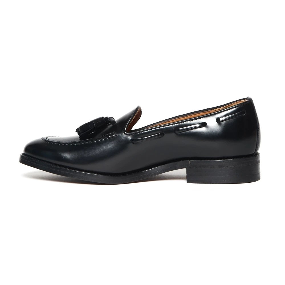 Berwick Geborsteld leren schoenen Black Dames