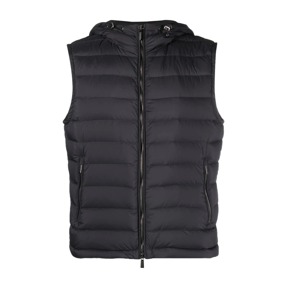Moorer Men's Gray Waistcoats, 5XL, Light Jacket