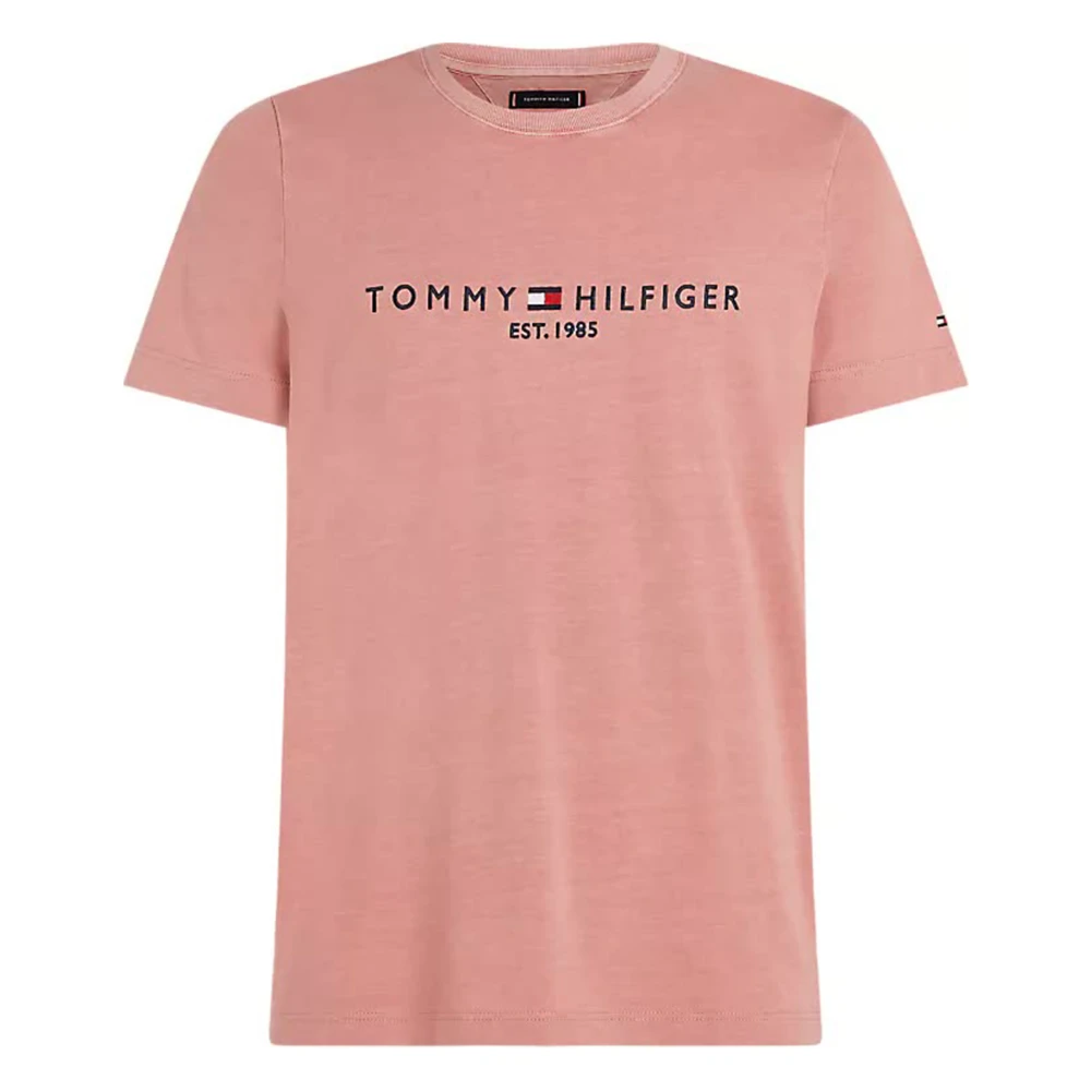 Tommy Hilfiger T-Shirts Pink Heren
