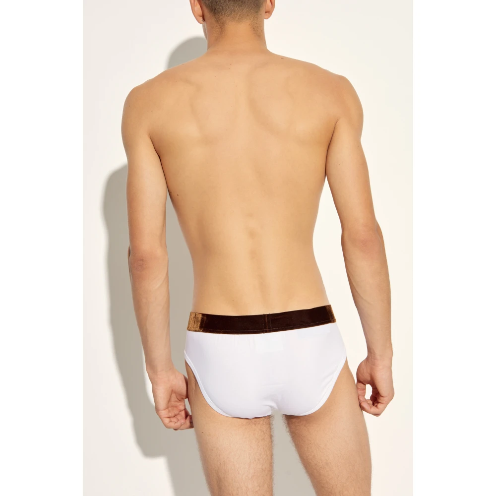Dsquared2 Katoenen slips White Heren