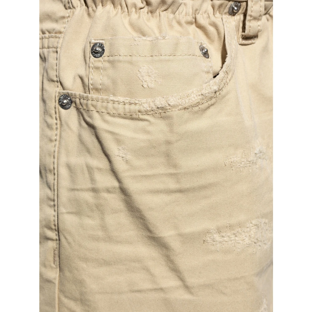 Dsquared2 Bruine Casual Broeken voor Mannen Brown Heren