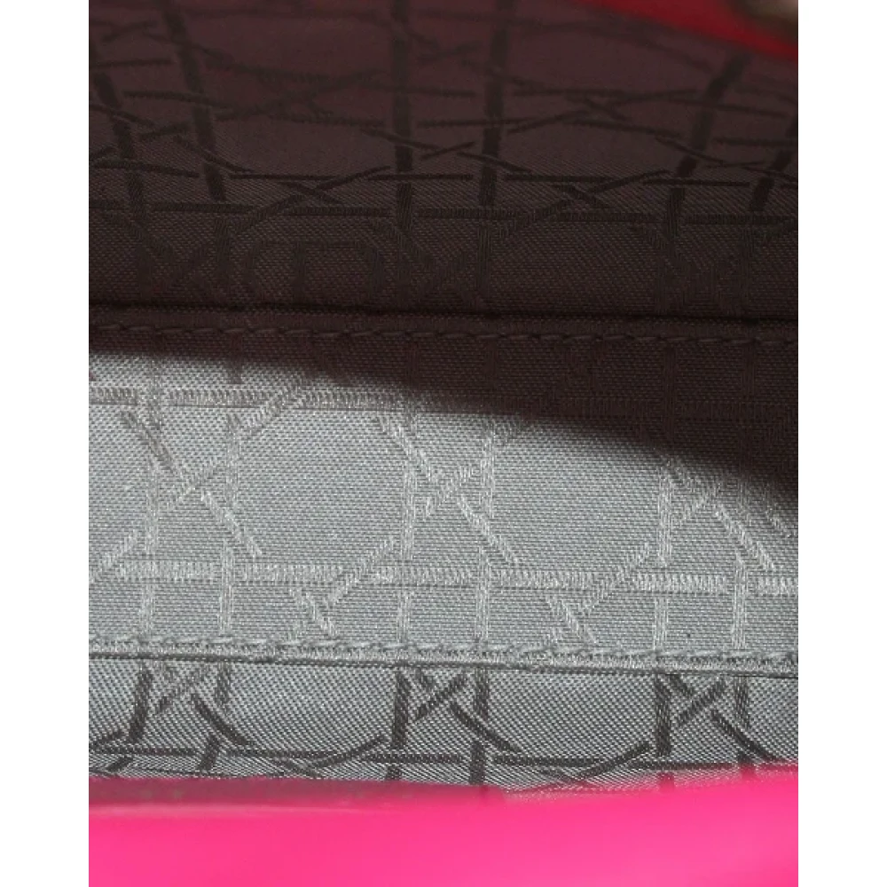 Dior Vintage Pre-owned Leather handbags Pink Dames