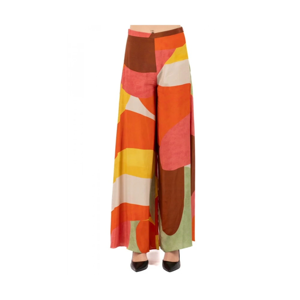 Hanita Stijlvolle Broek voor Vrouwen Multicolor Dames