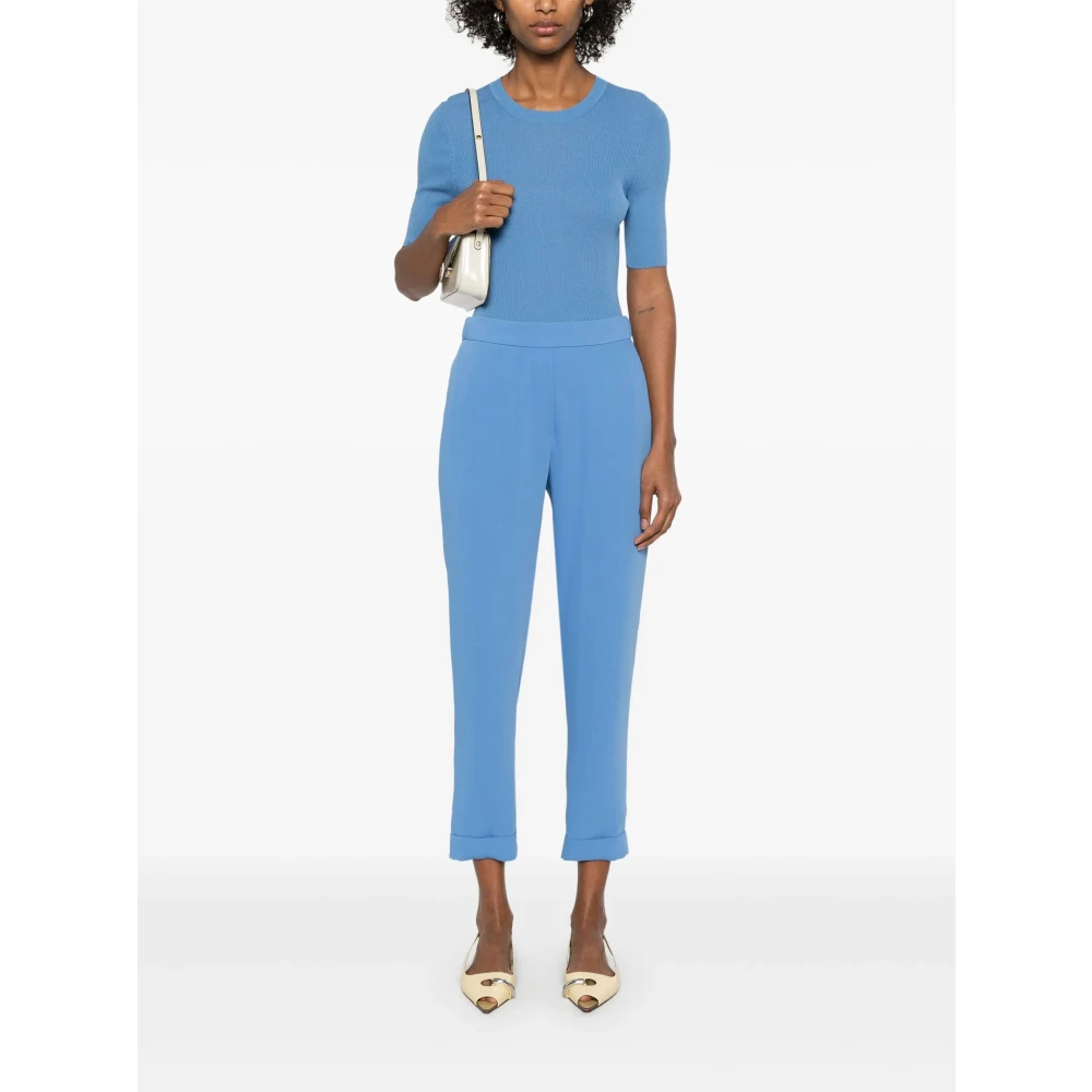 P.a.r.o.s.h. Blauwe tops voor een stijlvolle uitstraling Blue Dames
