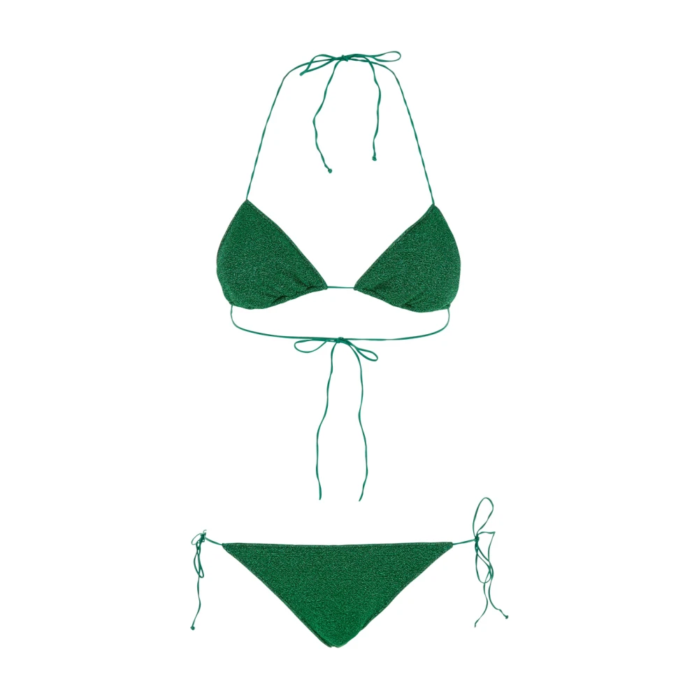 Oseree Groene Bikini met Driehoekige Top Green Dames